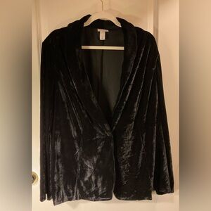 Ava & Viv Velvet Jacket